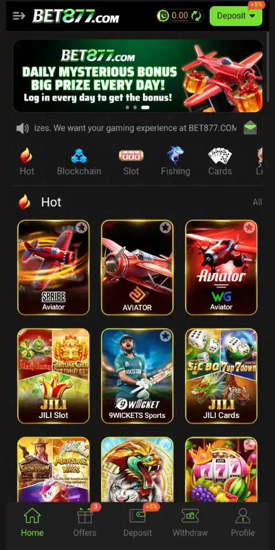 BET877 Game APK Download 