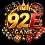 92E Game official profile logo with a modern blue and gold gaming design for Android users in Pakistan.