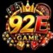 92E Game official profile logo with a modern blue and gold gaming design for Android users in Pakistan.