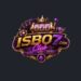 isbo7 Game profile picture featuring a premium gold and blue gaming logo with coins, glowing effects, and APK FILE.NET branding on a dark background